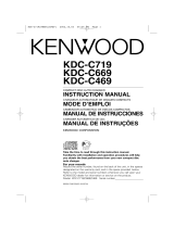 Kenwood Electronics KDC-C719 - CD Changer Manuel utilisateur