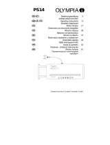 Olympia PS 14 Le manuel du propriétaire