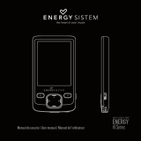 ENERGY SISTEM 4104 4 GB Ruby Red Manuel utilisateur