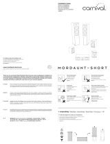 Mordaunt-Short Carnival 2 stand mount Guide d'installation