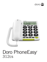 Doro Phone Easy 312Cs Manuel utilisateur
