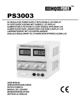 Velleman PS3003 Manuel utilisateur
