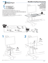 Ergotron Worksurface for WorkFit-S Mode d'emploi