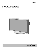 NEC MULTEOS M40 Manuel utilisateur