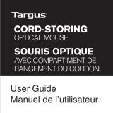 Targus Cord-Storing Optical Mouse Manuel utilisateur