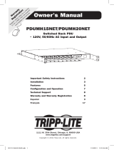 Tripp Lite PDUMH20NET Le manuel du propriétaire