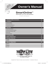 Tripp Lite SmartOnline, 3kVA Le manuel du propriétaire