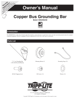 Tripp Lite SRGROUND SmartRack Grounding Bar Le manuel du propriétaire