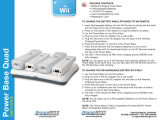 DreamGEAR Power Base Quad for Wii Mode d'emploi