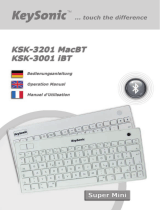 KeySonic KSK-3201 MacBT (DE) Fiche technique