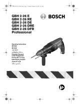 Bosch GBH 2-26 DFR Mode d'emploi