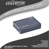 Energenie DSC-HDMI-SVIDEO Manuel utilisateur