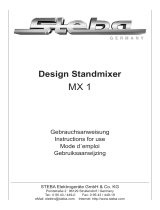 Steba MX 1 Plus Manuel utilisateur