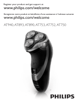 Philips AT750 Manuel utilisateur