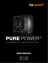 BE QUIET! Pure Power L7 630W Manuel utilisateur