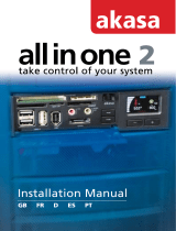 Akasa All In One 2 Guide d'installation