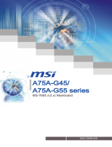 MSI A75A-G55 Manuel utilisateur