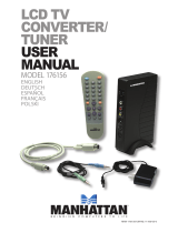 Manhattan LCD TV Converter/Tuner Manuel utilisateur