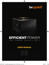 BE QUIET! Efficient Power F1 400W Manuel utilisateur