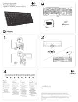 Logitech Wireless Keyboard K360 Manuel utilisateur