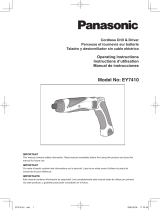 Panasonic EY7410 Manuel utilisateur