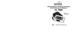Scala SC 7600 Le manuel du propriétaire