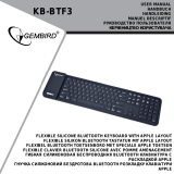 Gembird KB-BTF3-B-US Manuel utilisateur