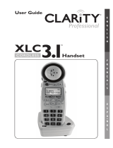 Clarity XLC 3.1 Manuel utilisateur