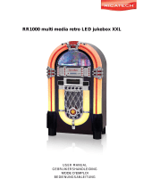 Ricatech RR1000 LED jukebox XXL Manuel utilisateur