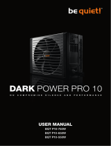 BE QUIET! Dark Power Pro 10 750W Manuel utilisateur