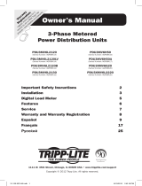 Tripp Lite PDU3MV6H50 Le manuel du propriétaire