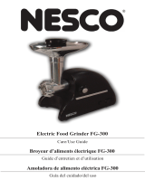 Nesco 400 Watt Food Grinder Mode d'emploi