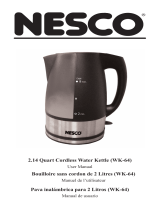 Nesco Electric water kettle Manuel utilisateur
