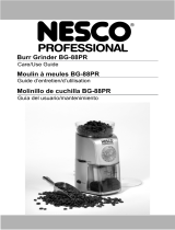 Nesco BG-88PR Manuel utilisateur
