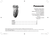 Panasonic 6-in-1 Wet/Dry Epilator Mode d'emploi