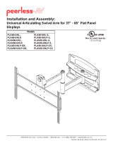 Peerless PLA60-UNLP Manuel utilisateur