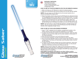 DreamGEAR Glow Saber for the Wii Mode d'emploi