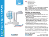 DreamGEAR 6 In 1 Player’s Sports Kit Plus for Wii Mode d'emploi