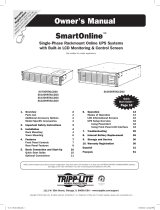 Tripp Lite Single-Phase Online Rack UPS Le manuel du propriétaire