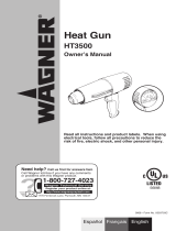 WAGNER HT3500 Heat Gun Manuel utilisateur