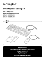 Kensington Wired Keyboard Desktop Set Manuel utilisateur