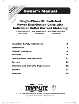 Tripp Lite Single-Phase Switched PDUs Le manuel du propriétaire
