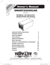 Tripp Lite SMART2500XLHG Manuel utilisateur