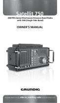 Grundig 750 Manuel utilisateur