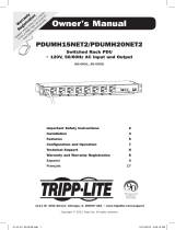 Tripp Lite PDUMH15NET2 & PDUMH20NET2 PDUs Le manuel du propriétaire