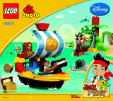 Lego Jake's Pirate Ship Bucky Manuel utilisateur