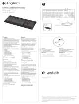 Logitech Corded Keyboard K280e Manuel utilisateur