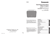 Panasonic NT-ZP1V Mode d'emploi