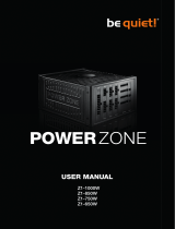 BE QUIET! 750W Power Zone Manuel utilisateur