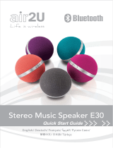 AIPTEK E30 Music Speaker - Air2U Le manuel du propriétaire